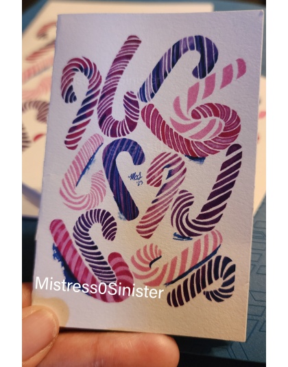 2025 Candy Cane card smallest feature