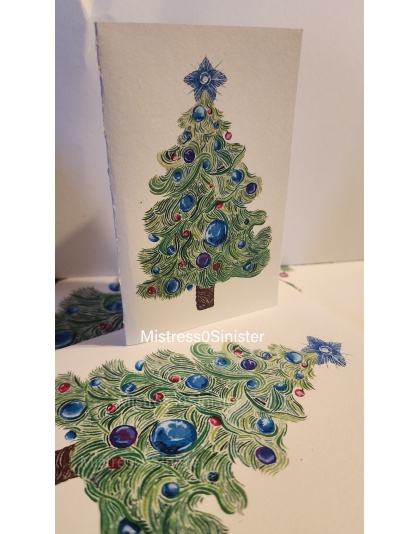 2025 Painted Christmas Tree Small Size picture