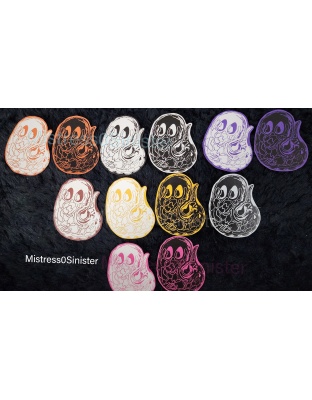 Inky the Ghost in many colors
